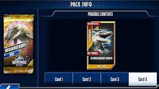 New Mosasaurus Rebirth And It's Season Pass Added In Jurassic World The Game