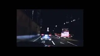EDSA Traffic Philippines 3am Timelapse