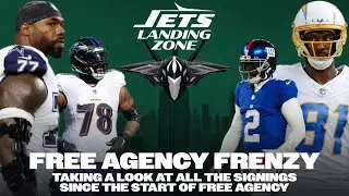 Jets Free Agency Frenzy! Mike Williams, Tyron Smith and More!