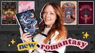 Reading *NEW* Romantasy Books for a Week ✨