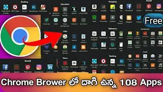108 Apps hidden in Chrome Brower Like Social media, Entertainment, bank, game, jods.......