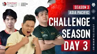 🔴 [EN] AP Mobile Legends: Bang Bang | Snapdragon Mobile Challenge Season | Season 3 Day 3