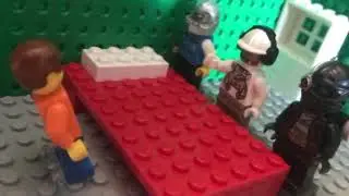 Lego Boy Tipping