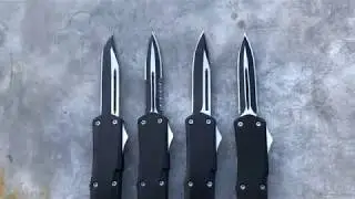 New Release - Tactical Black OTF Pocket Knife Series