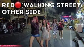 RED🔴(Walking Street)Other Side. Peak Hour Reality in Angeles City 2026