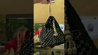 Make This beautiful Potli bag💖🧿💞❤️🍇 || unique hacks #shorts #shorts feed
