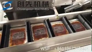 Automatic Spicy Strip Cartoning Machine Tuck Top Snap Lock Bottom