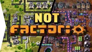 What Are New Factory Automation Games Exactly Like Factorio?