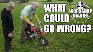 Two Grown Men on a Tiny Motorbike?...Edd China&rsquo;s Workshop Diaries Ep 33