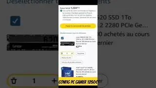 N'achetez pas de PC Gamer Vibox ! Config PC Gamer 1250&euro; #pc #gaming #pcgaming #gamer #fyp #amd