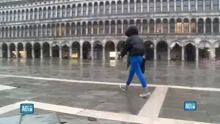 A Venezia marea record, ma il Mose salva la città dall’acqua alta