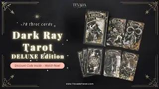 Dark Ray Tarot DELUXE – Flip Through: Shadows, Light & Golden Truth 🖤✨ #ShadowWork