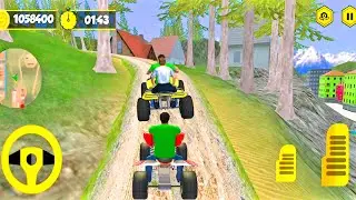 Mountain ATV Bike Taxi Racing Game - #2 | ATV Taxi Bike Game | Mountain ATV Bike Race Game