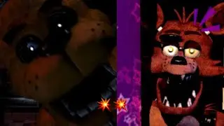 Indomitable Human Spirit vs FNAF, Foxy and Freddy Can BURN
