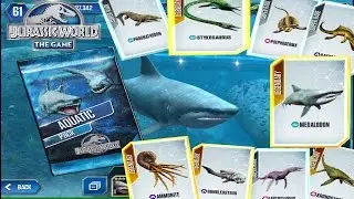 FEEDING THE NEW AQUATIC CREATURES! -Jurassic World The Game - Aquatic Update!