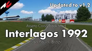 Interlagos 1992【Assetto Corsa Track Mod】