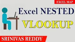 VLOOKUP Example: Nested VLOOKUP in Excel | MS Excel Tutorial #excel