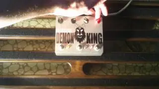 Fuzzrocious DEMON KING on guitar