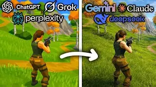 We Unleashed 6 AIs to Build Fortnite... And This Happened.