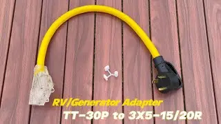 Turn One RV Plug into Three Outlets | Portovi 30A to 20A Power Splitter Review #rvlife #campinggear