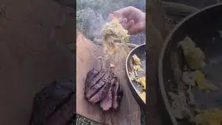 Cooking Fallow Deer Meat #hunting #hunt #deer #shorts #cooking