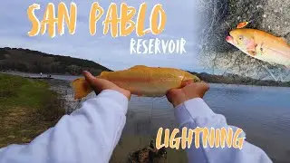 Catching LIGHTNING Trout in San Pablo Reservoir! | Bay Area Trout Fishing