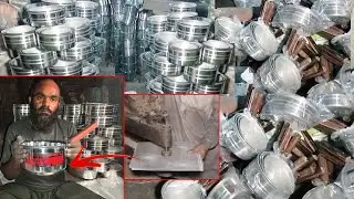 How to make stainless steel sauce pan || Tea pan