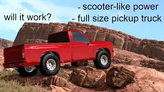 Off-Roading With Only 10 Horsepower? Automation/BeamNG