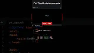 Pageloader for website #preloader #loadingscreen #coding #css #html #websitedesign #loader #loading