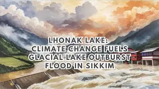 Lhonak Lake: Climate Change Fuels Glacial Lake Outburst Flood in Sikkim