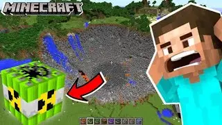 Minecraft TNT Mod 💣 | Super TNT Blast Test | Epic World Explosion