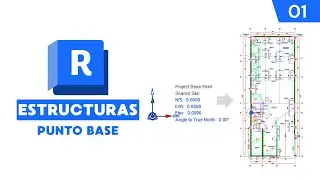 REVIT ESTRUCTURAS 2026 - PUNTO BASE, IMPORTAR Y ESCALAR CAD - 01