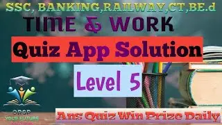 TIME & WORK LEVEL 5 Q4 ORSP