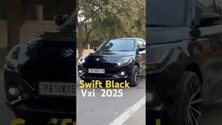 New Maruti Suzuki Swift VXI Optional 2024 &ndash; Black Colour Full Walkaround.
