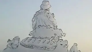 Cloud Doodles - Part 1 #speedpaint #art #cute #clouds #cloud #drawing #doodles #food #tree