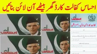 Ehsaas Kafalat card information 2022