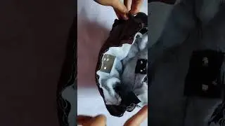 #simple #diy jacket se humne banaya Hai beautiful bag 👜subscribe my channel purani jacket se 💯 work