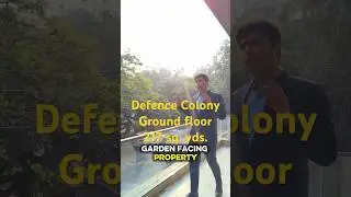#defencecolony #3bhkbuilderfloorforsale #groundfloor #parkfacing #southdelhi 9910411422; 9818191418