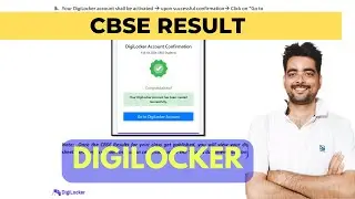 Stepwise guide for Class X and XII  declaration of result in Digilocker