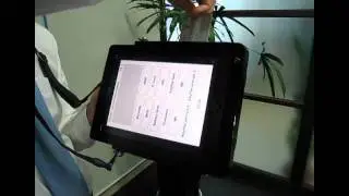 Demonstration of I Love Velvet new Mobile POS device the U-Holster.