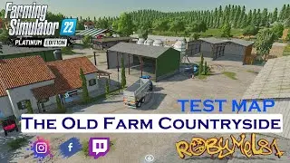 The Old Farm Countryside ➤ TEST MAP (Console/Pc) ➤ FARMING SIMULATOR 22