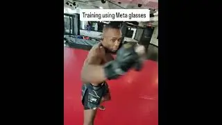 POV: Training at the UFC Performance Institute while using Meta glasses! &bull; #Meta #Training #UFC