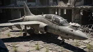 Forgotten in Broken Hangar Ruins — T-7A Red Hawk Restoration Story