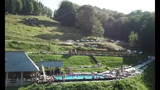 Păstrăvăria Alex & Piscina pă Coastă, Mara ( drona ) Maramures