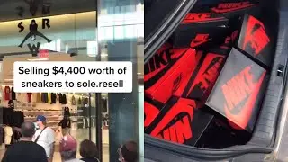 Rarekiqs Selling Sneakers To Sole Resell At Sole World