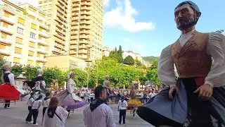 Polonesa Gigantes de Buztintxuri en Eibar | 25 de Junio de 2025