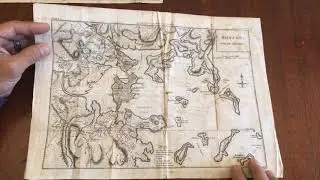 Boston city plan Harbor detailed Revolutionary War map 1788 Conder scarce detailed map