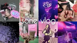 sone vlog ‎. ݁₊💗⋆. ݁| taeyeon concert the tense, will always here in all tense🌹| heeheeji😉