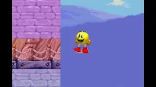 Pac Man World (GBA) Corsair's Cove OoB Glitch