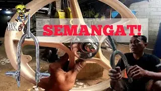 TUTORIAL REPAIR VELG PALANG DAN FORK OLD SCHOOL BMX || wbike clinic bmx